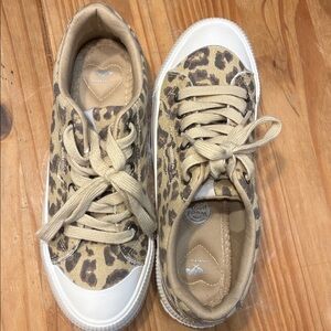 Rocket Dog Cheery Sneakers Leopard Print
